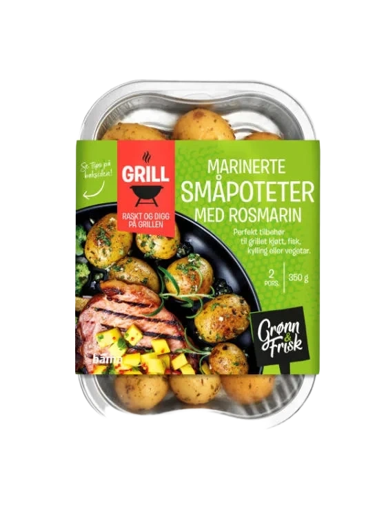 Småpoteter m/Rosmarin 350g Grønn&Frisk