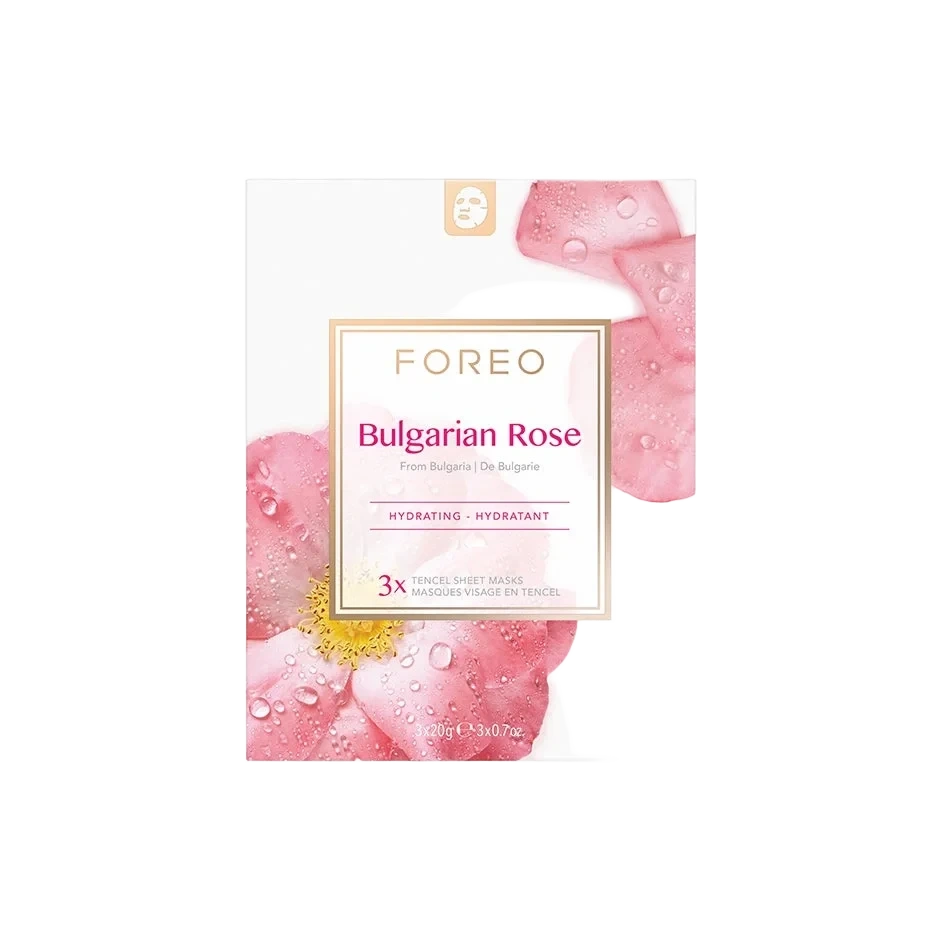FOREO Farm To Face Bulgarian Rose x 3