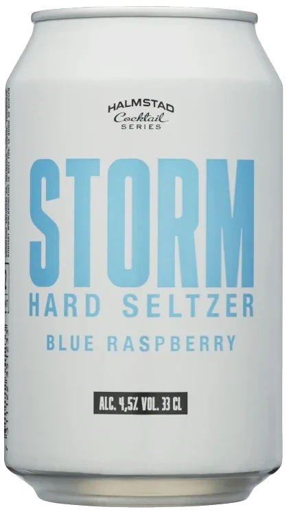 Storm Hard Seltzer Blue Raspberry 0,33l boks
