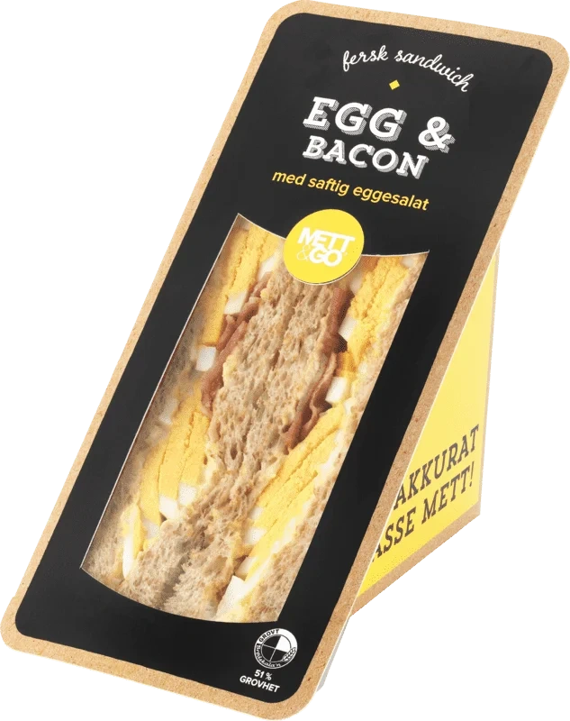 Bama Sandwich Egg og Bacon