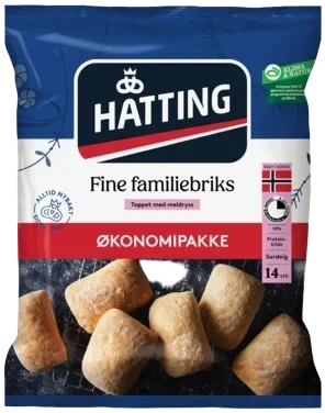 Fine Familiebriks Økonomipakke 60gx14stk Hatting