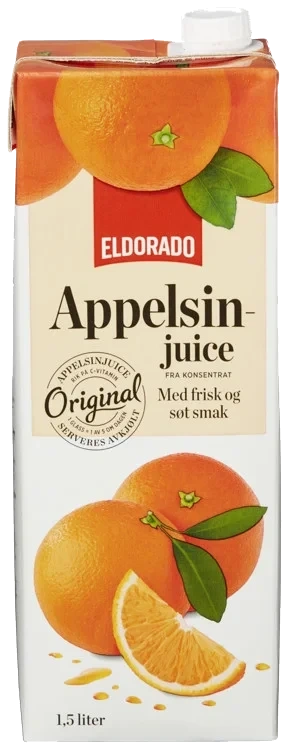 Appelsinjuice 1,5l Eldorado