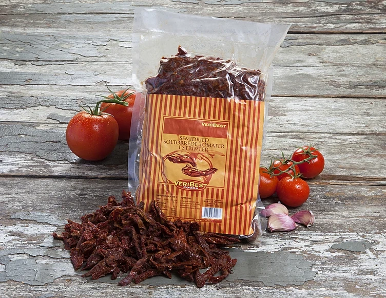 Tomater Solt i Strimler Semidried Veribest 1kg