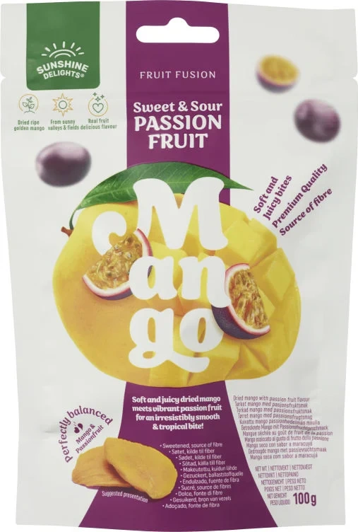Passion Fruit Mango 100g Sunshine Delights