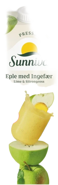 Eplejuice Presset Ingefær 1l Sunniva