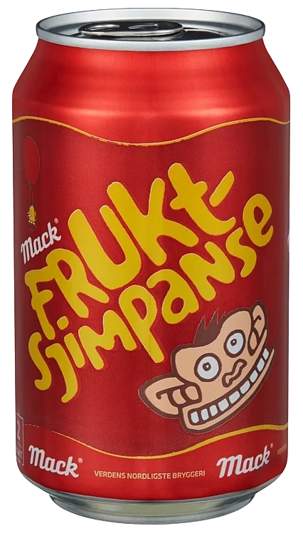 Fruktsjimpanse bx   24x0,33l
