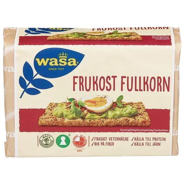 Frukost Fullkorn 320g Wasa