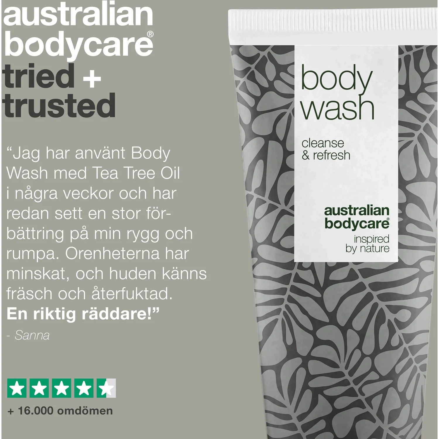 Australian Bodycare Body Wash Lemon Myrtle