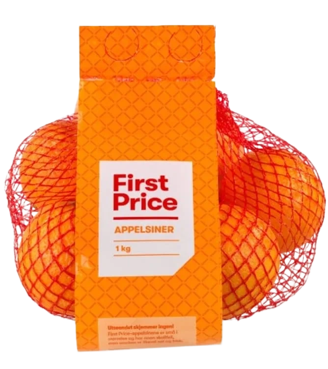 Appelsiner 1kg First Price