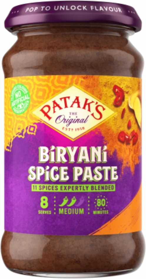Patak's Biryani Currypasta 283g