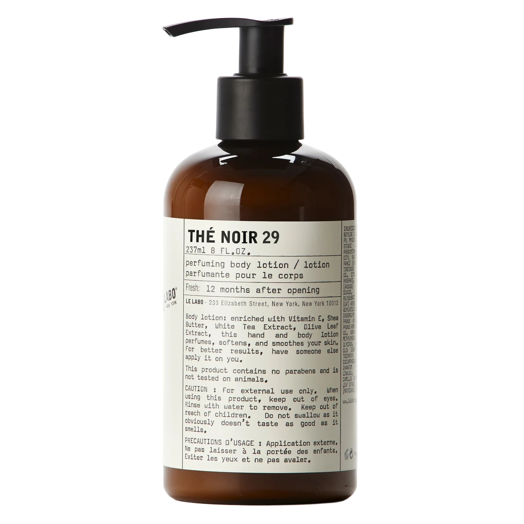 Le Labo Thé Noir 29 Body Lotion 237 ml