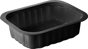 PP-Schälchen Schwarz