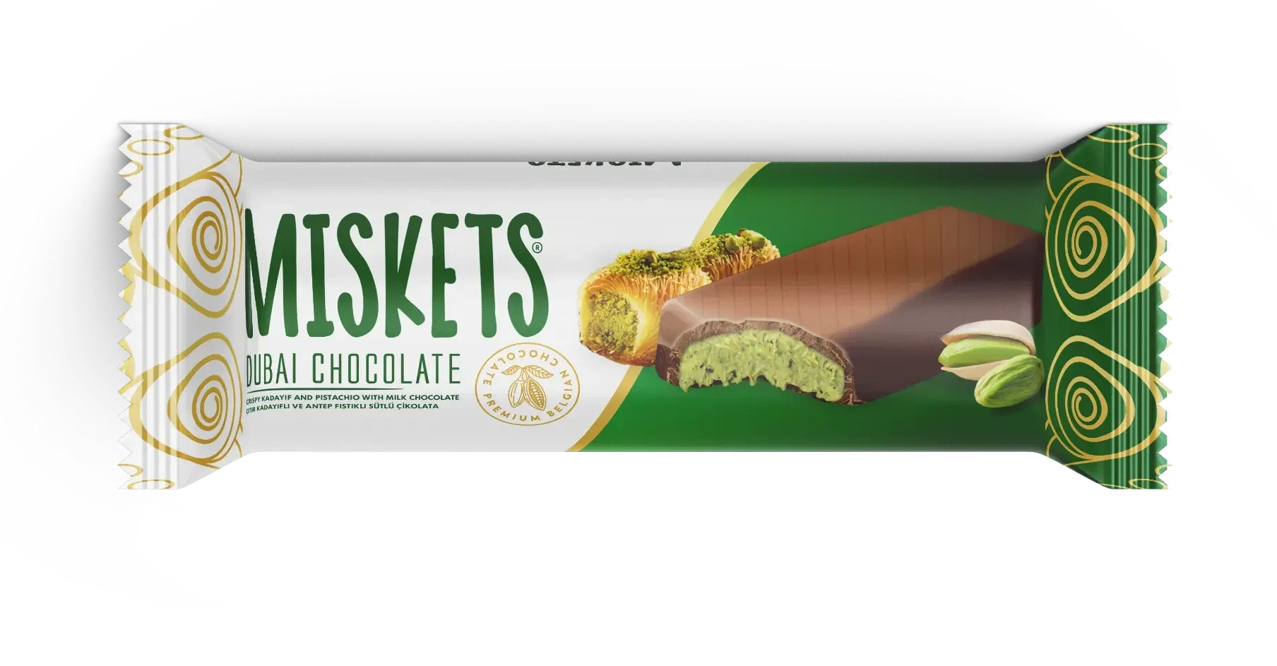 Miskets Dubai Chocolate 25g