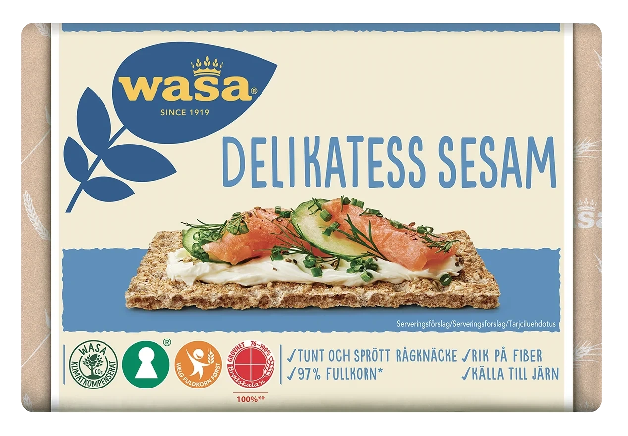Knäckebröd Delikatess Sesam