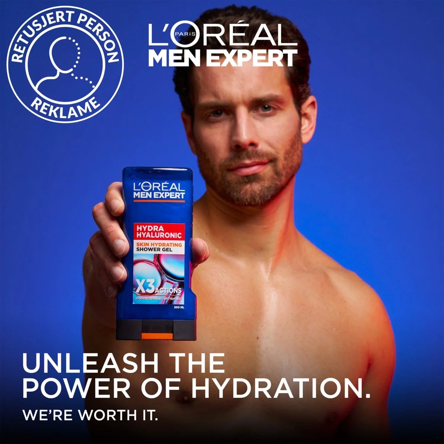 L'Oréal Paris Men Expert Hydra Hyaluronic Shower Gel