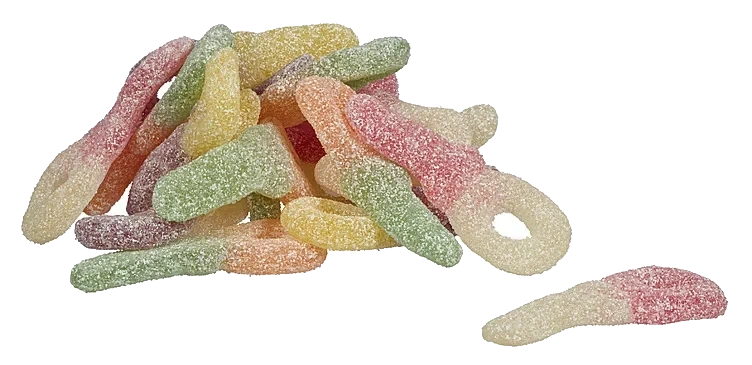 Sure fruktsmukker løsvekt   2,55kg