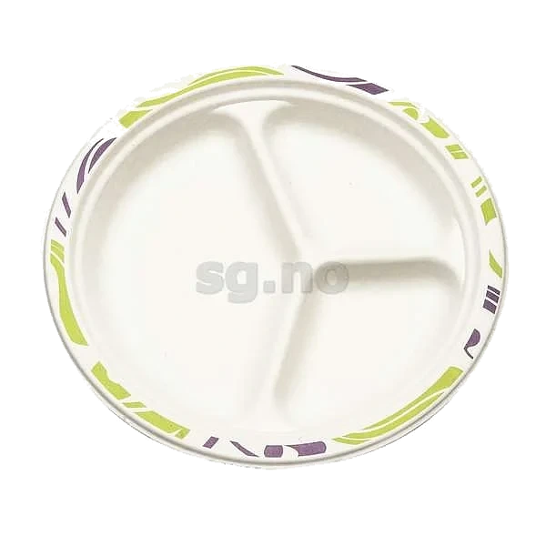 Tallerken 26cm 3-delt flavour cc-pakning   50stk