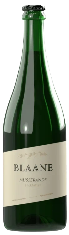 Eplemost Blaane Musserende Eplemost 750ml flaske Åkre