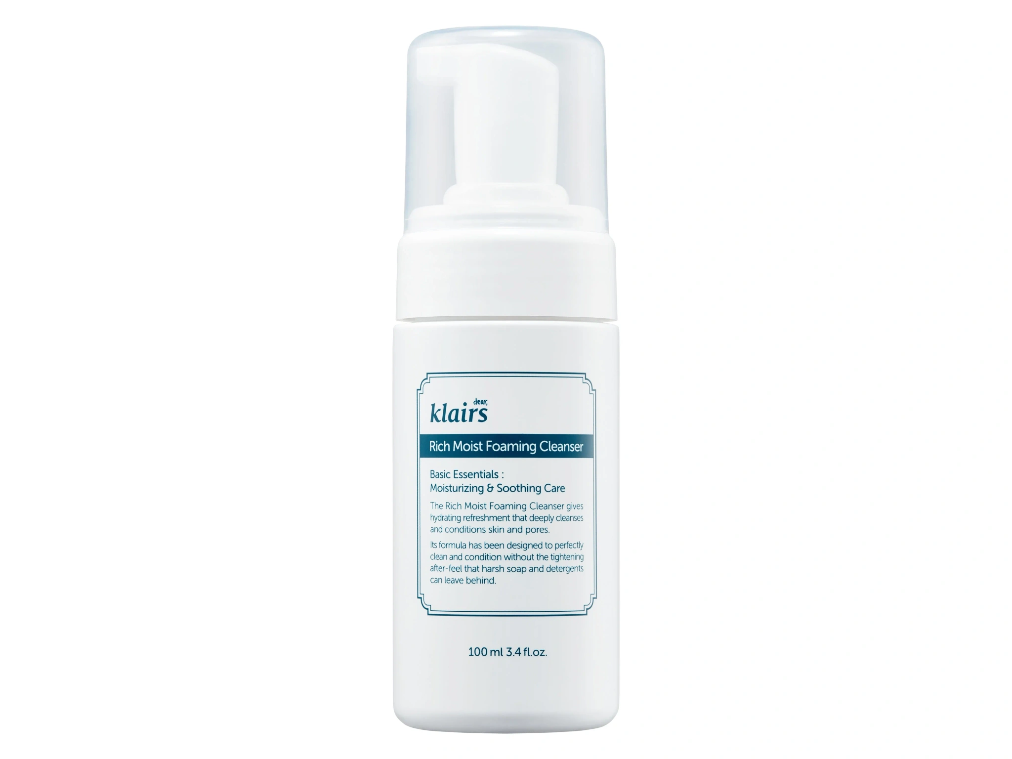 Rich Moist Foaming Cleanser