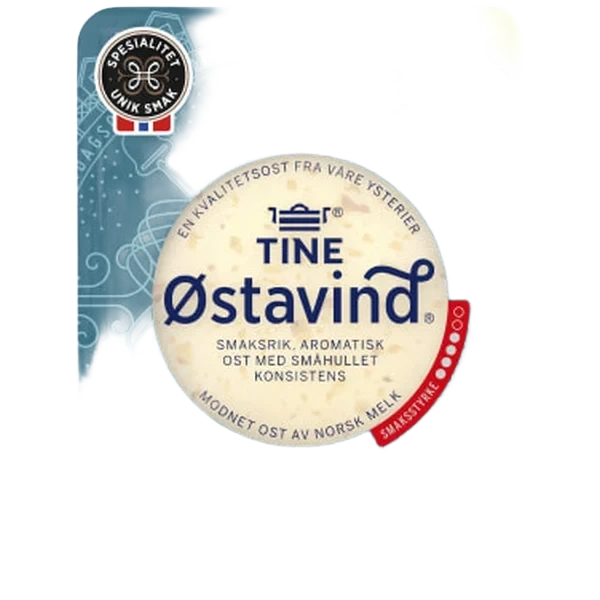 Østavind skivet 150g Tine