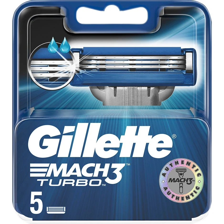 Gillette Mach3 Turbo Razor Blades