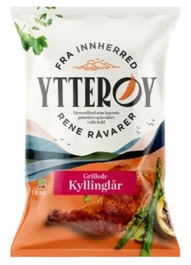 Saktevoksende Kyllinglår Grillet Ytterøy 1,8kg, Frys