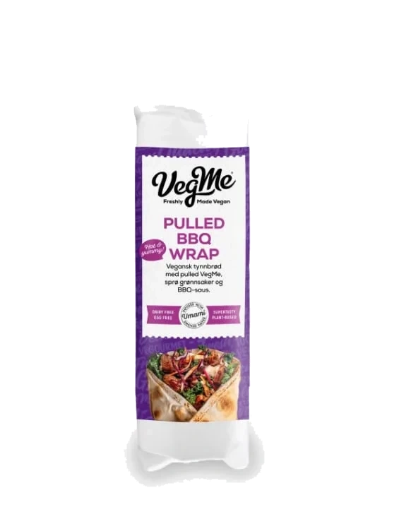 Pulled Bbq Wrap 225g Vegme