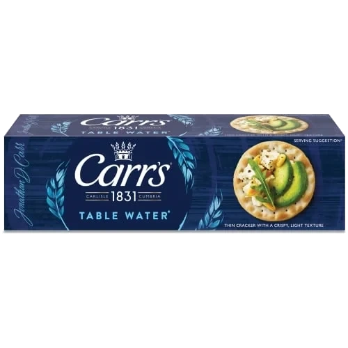 Table Water Crackers 125g Carr's