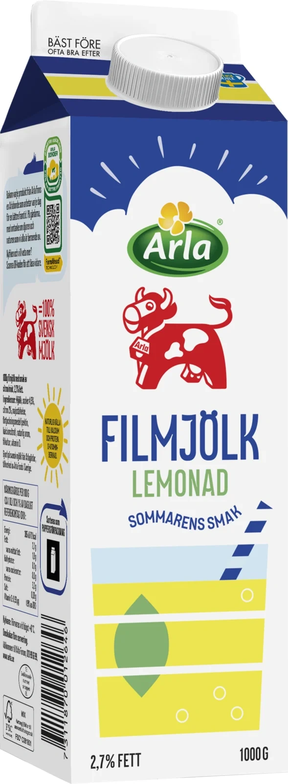 Filmjölk Lemonad 2.7%