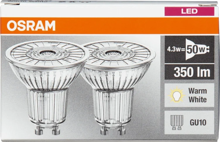 Led Par16 50 Gu10 2pk