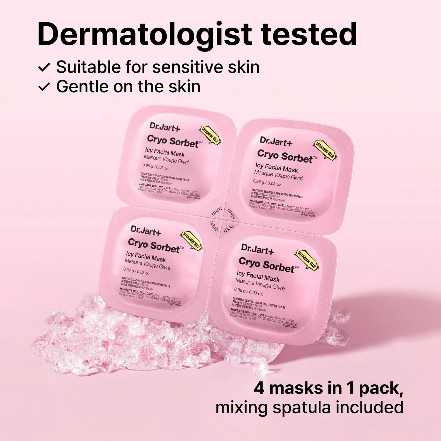 Dr.Jart+ Cryo Sorbet Icy Facial Mask