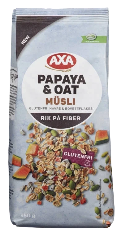 Axa Müsli Papaya Glutenfri 350g