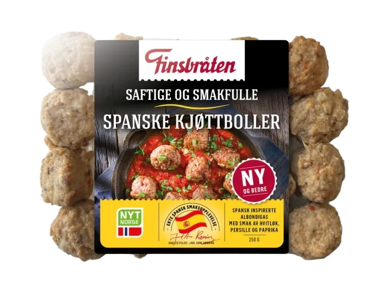 Kjøttboller Spanske 250g Finsbråten