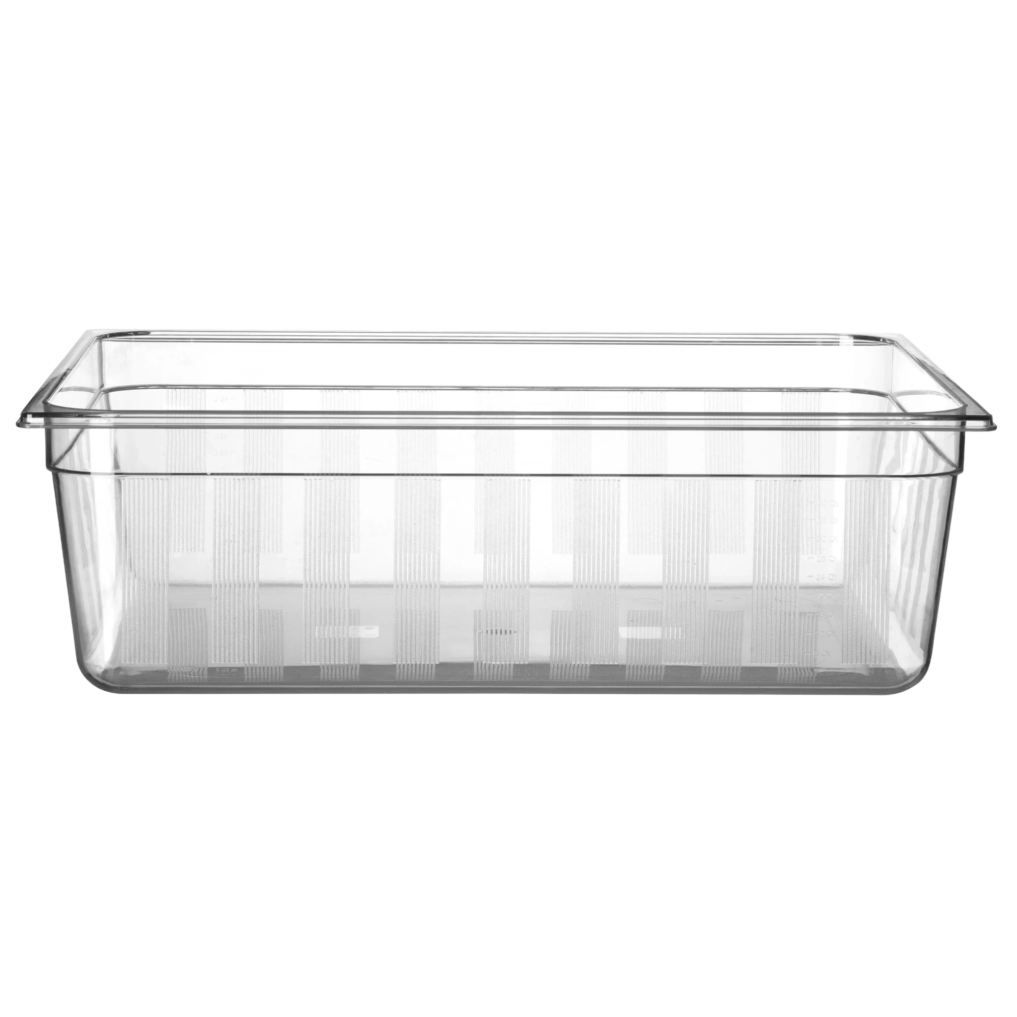 GN-behållare genomskinlig