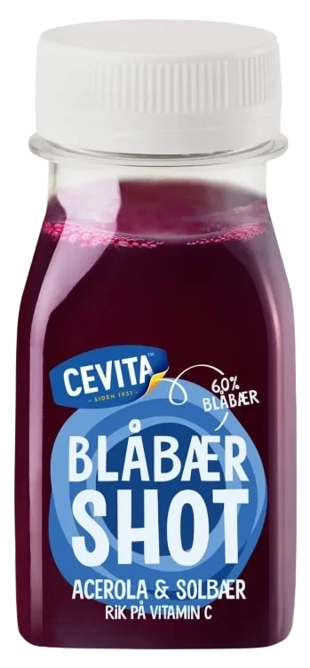 Blåbærshot 100ml Cevita