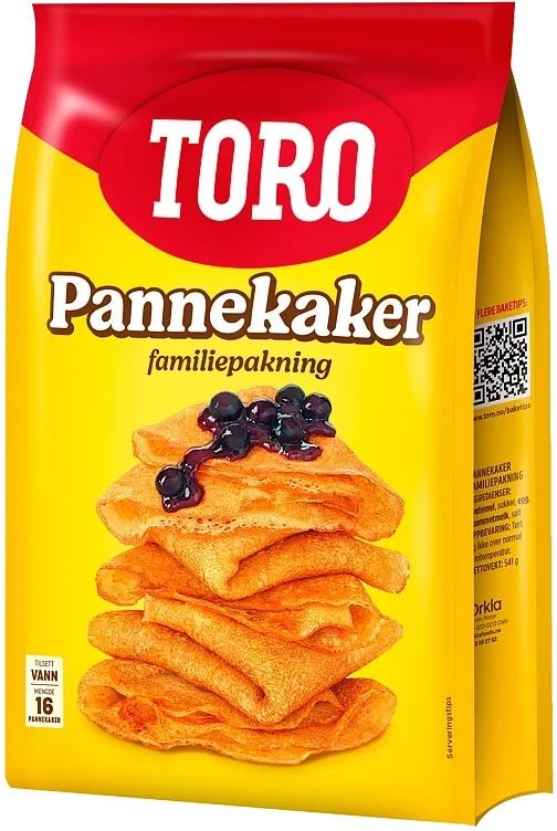 Pannekaker familipakning  541g