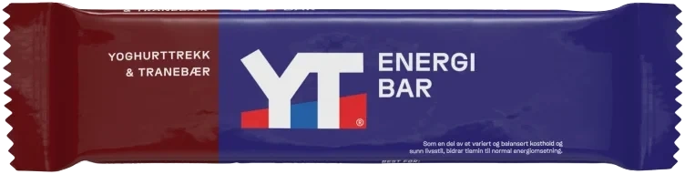 Yt Energibar Tranebær 45g Tine
