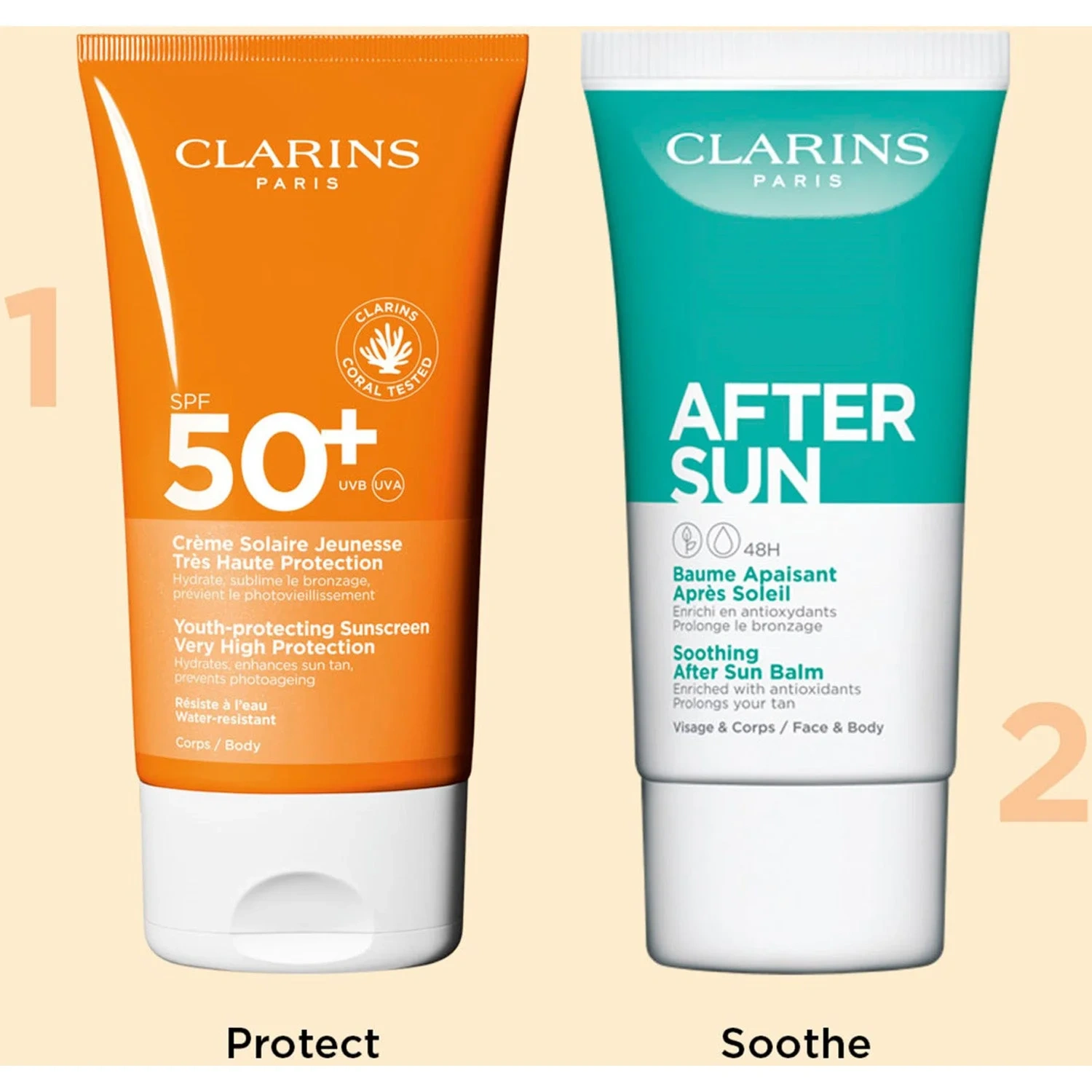 Clarins Youth-Protecting Sunscreen Very High Protection SPF50+ Body 150 ml