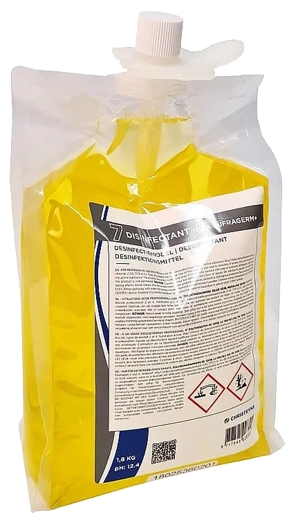 Green r superconcentrates 7 desinfectant box   3x1,8kg