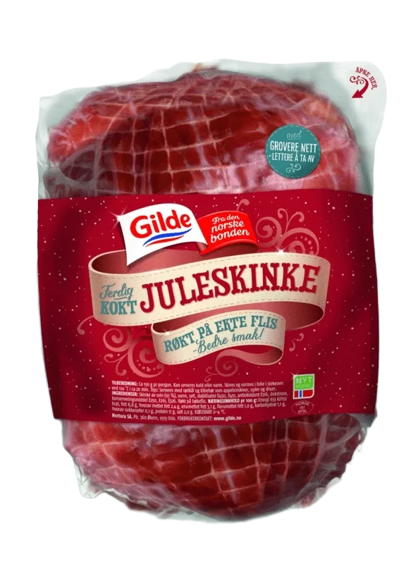 Gilde Juleskinke Røkt på ekte flis ca 1,1kg