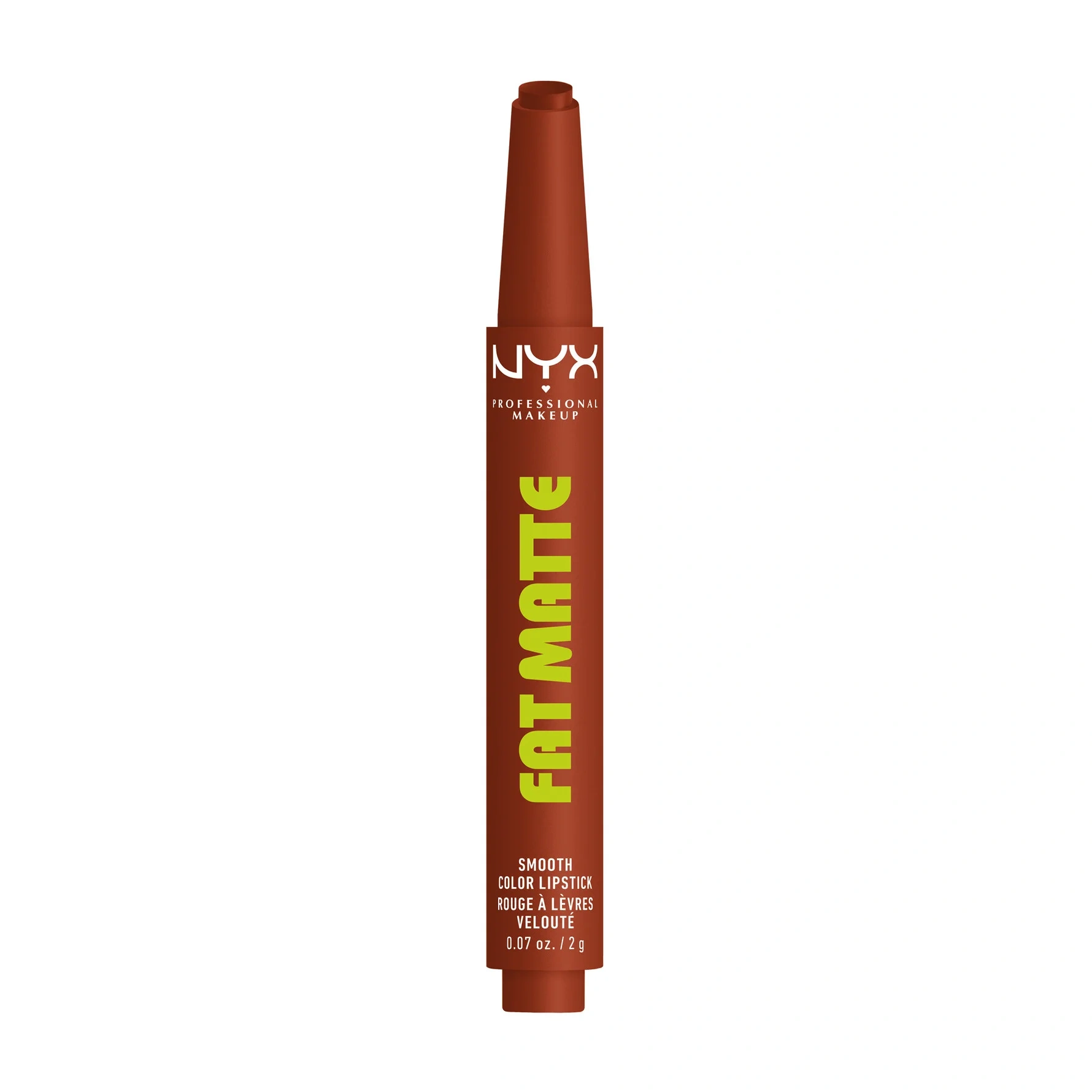 NYX PROFESSIONAL MAKEUP Fat Matte Slick Click Lip Balm 06 Beary Nude