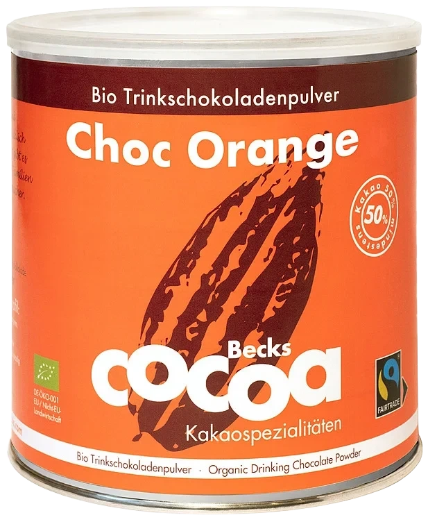BIOKING AS Choc Orange 55% Kakao Vegansk, Becks Cocoa