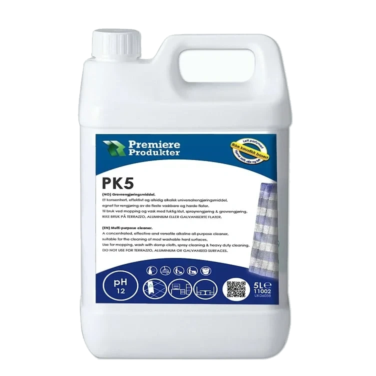 Pk-5 grov rengjøring kanne   5l
