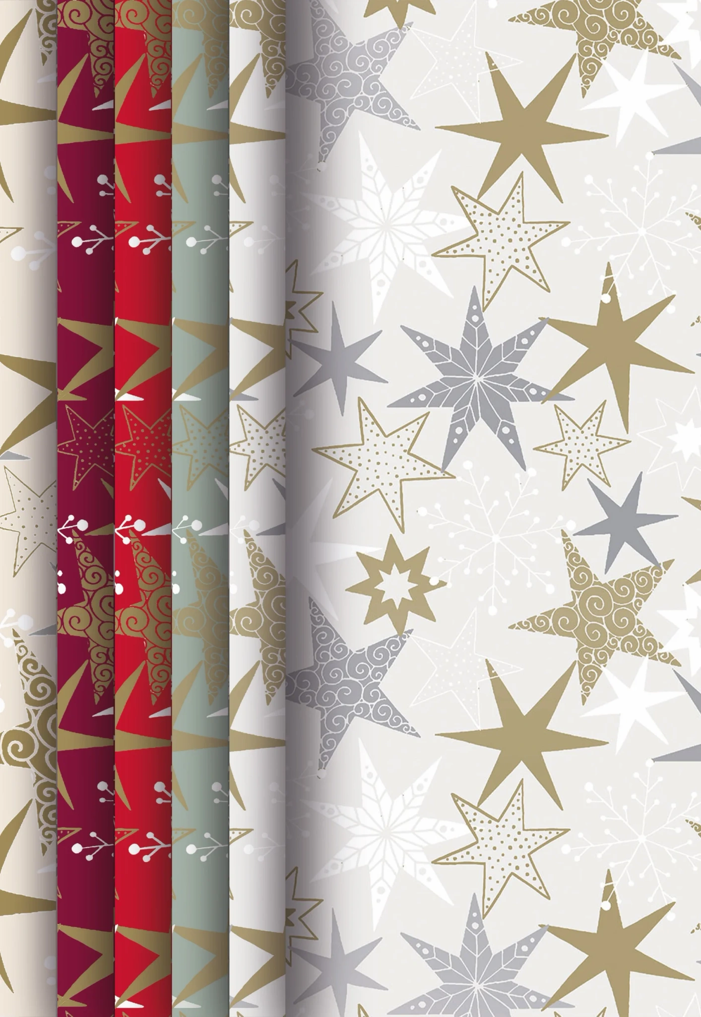 Geschenkpapier Christmas Stars