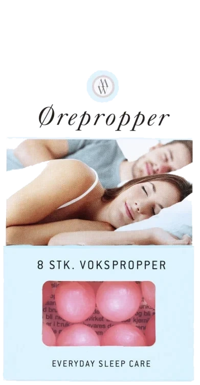 Ørepropper Voks Mw 8stk