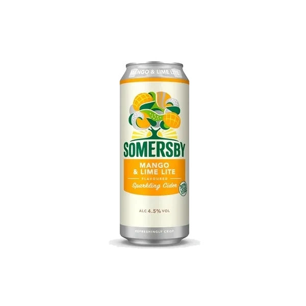 Somersby Cider Mango Lime Lite 0,5l Bx 6stk