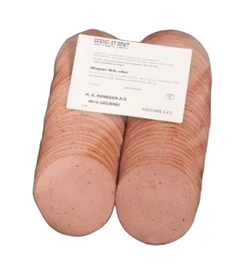 Servelat Røkt Sk 500g Hanssens