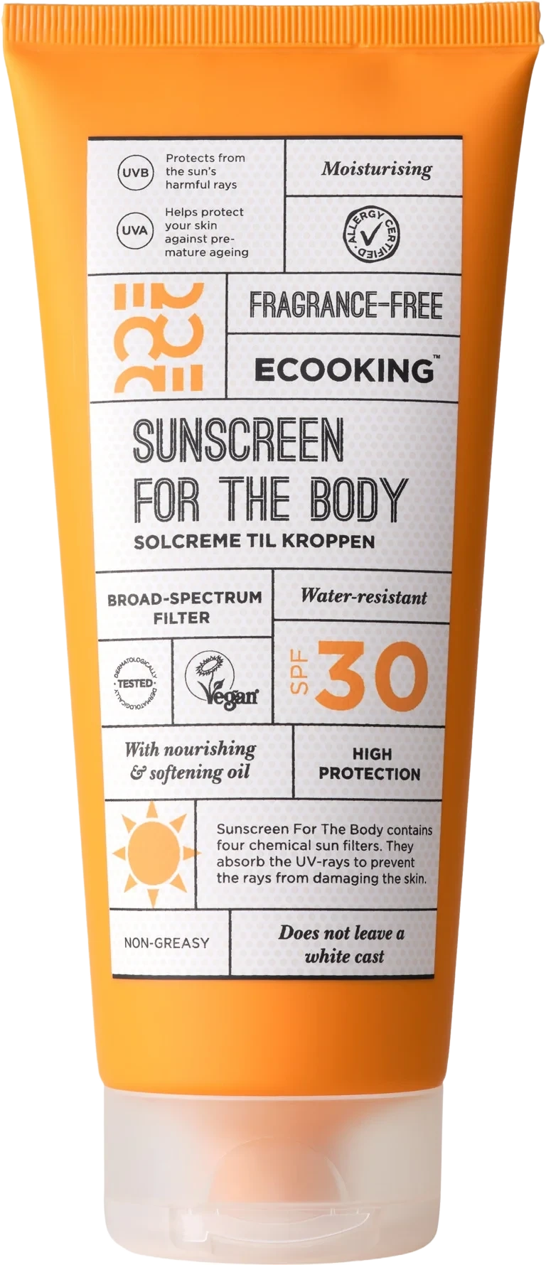 Ecooking Sunscreen Body SPF30 200 ml