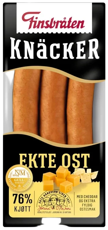 Knacker Ost 250g Finsbråten
