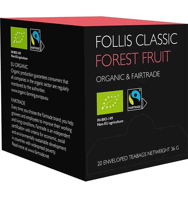 Forest Fruit, Økologisk & Fairtrade, 20 Stk, Follis Classic